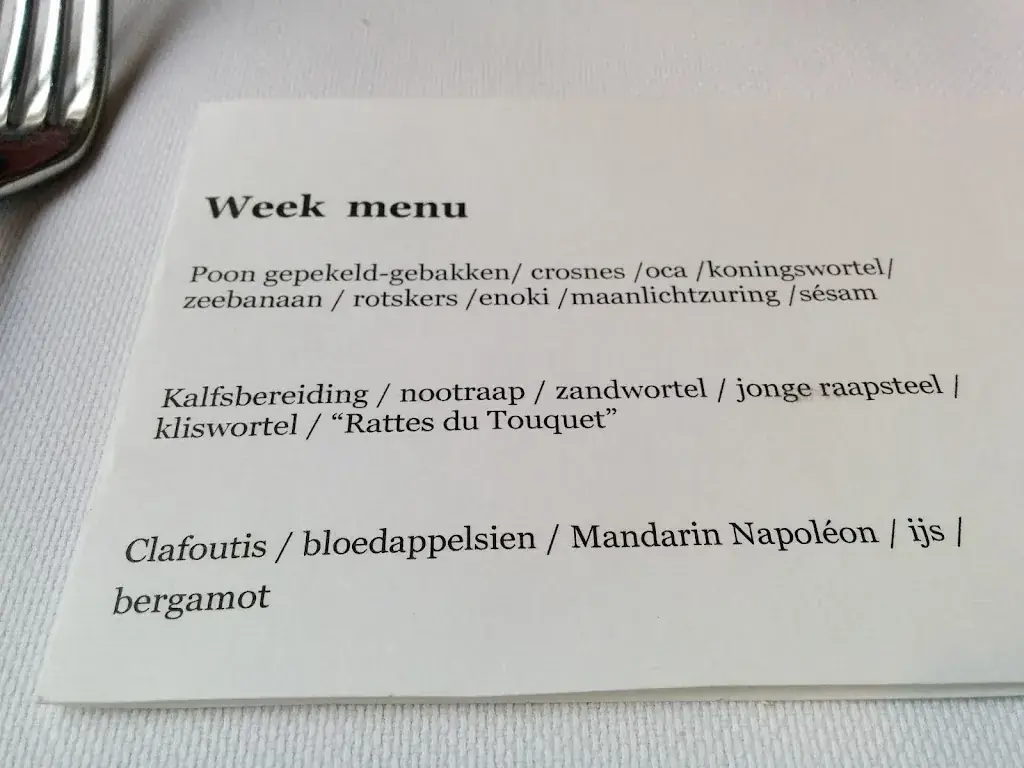 Menu_Restaurant Rascasse_Kapellen_image_2