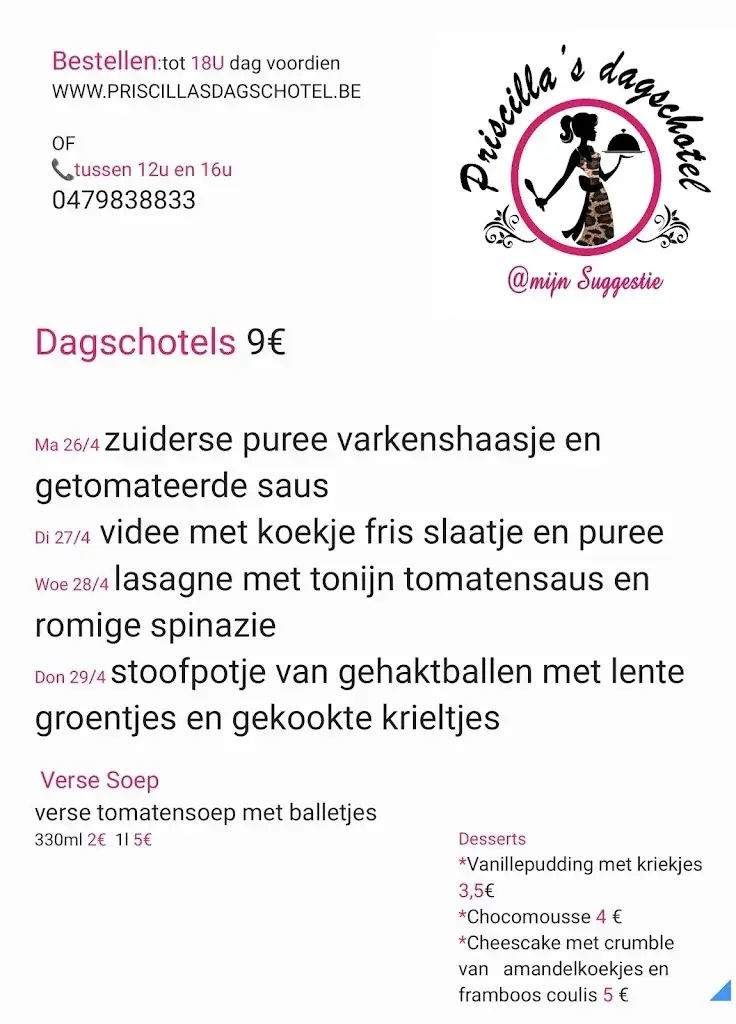 Menu_Priscilla's dagschotel_Kapellen_image_4