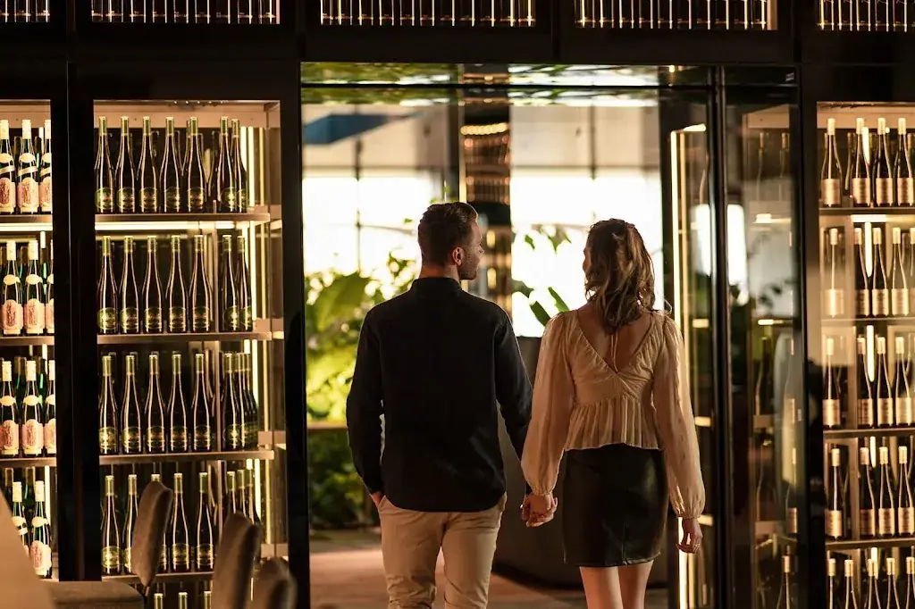 INFINITY Restaurant im Hotel Scheiblhofer The Resort restaurant à Andau