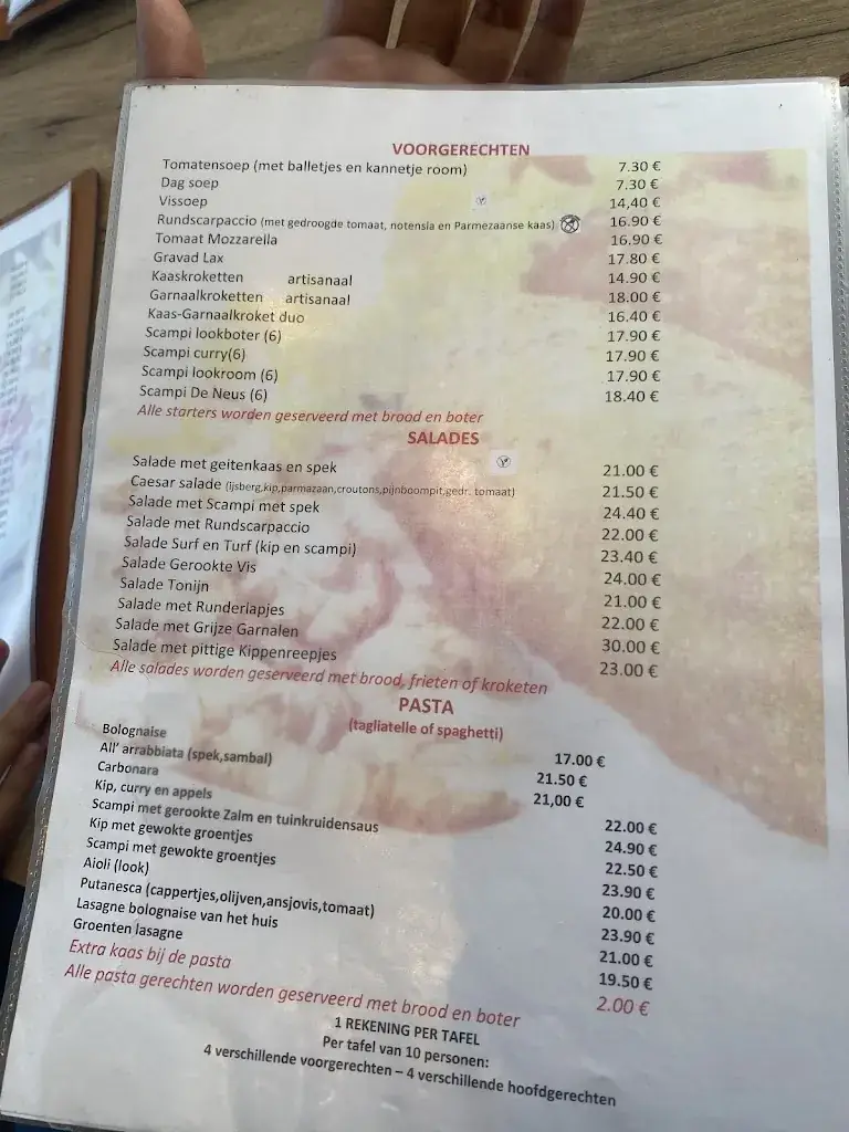 Menu_Bistro De Neus_Kapellen_immagine_1