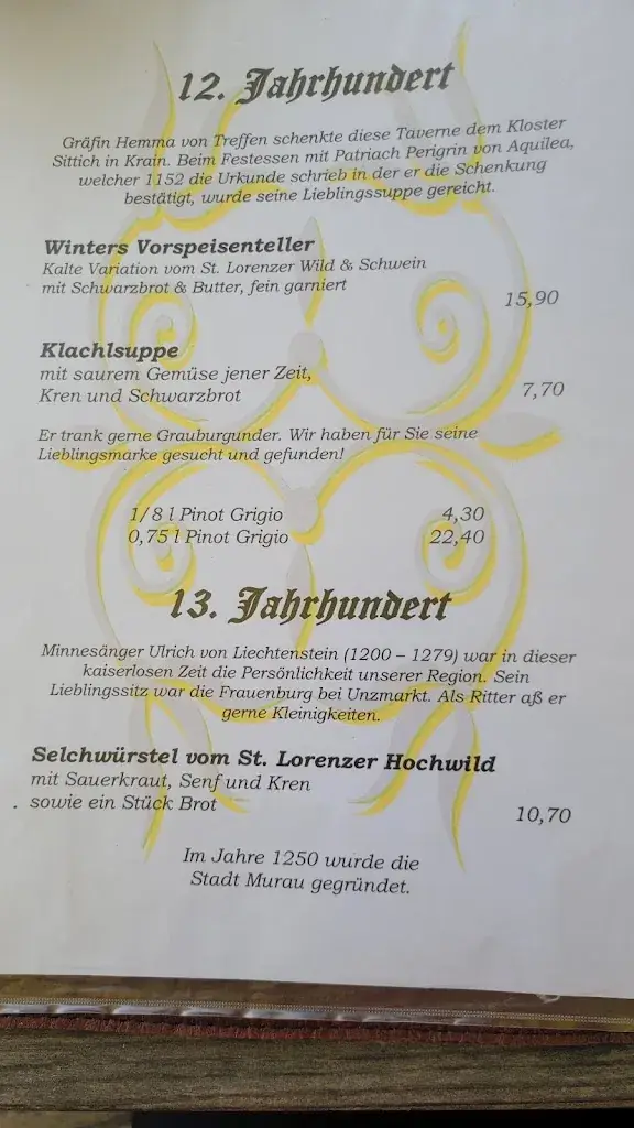 Menu_Gasthaus Winter - Älteste Gaststätte der Steiermark_Krakaudorf_image_1