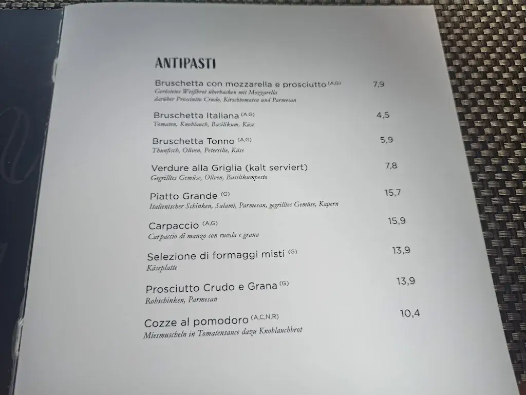 Menu_Trattoria a Mano_Lassnitzhöhe_immagine_2
