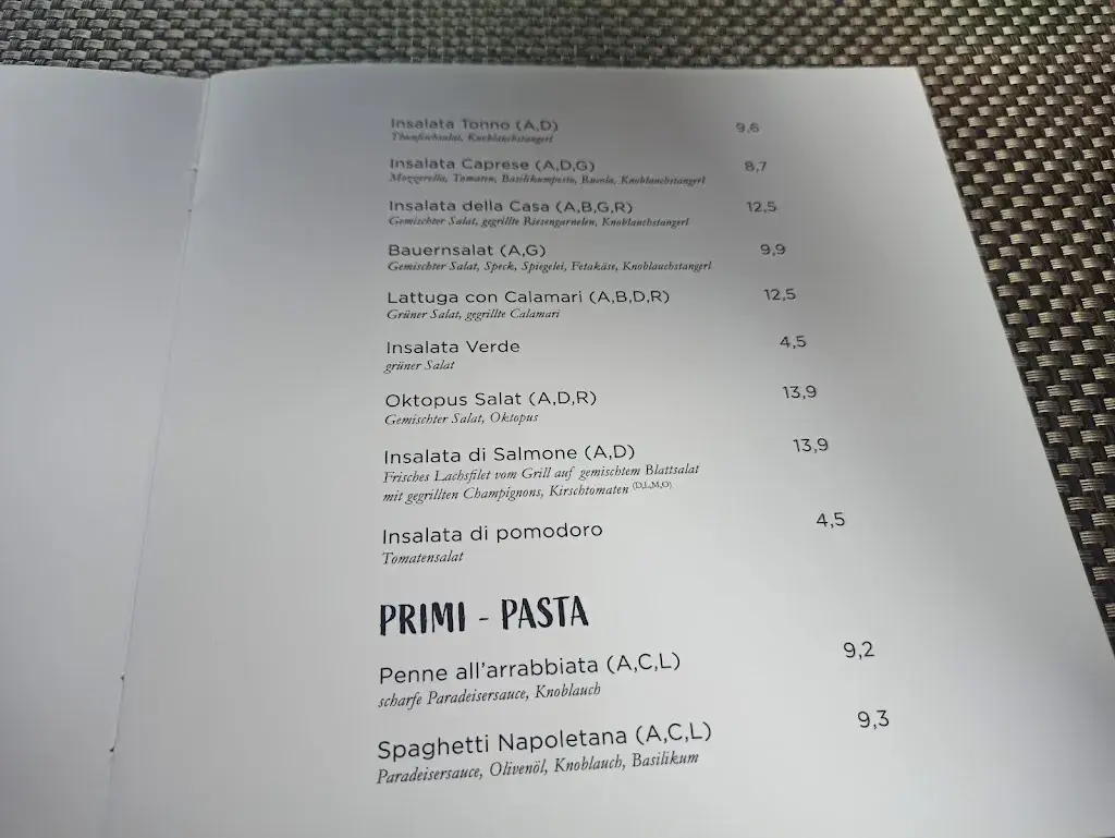 Menu_Trattoria a Mano_Lassnitzhöhe_immagine_3