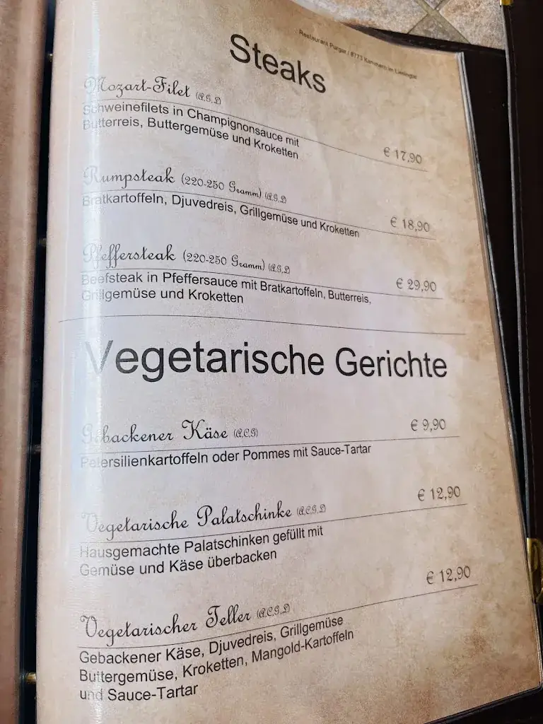 Menu_Restaurant Purgar_Liesingtal_image_2