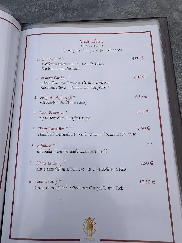 Menu_Ristorante Ratskeller_Liebenau_immagine_2