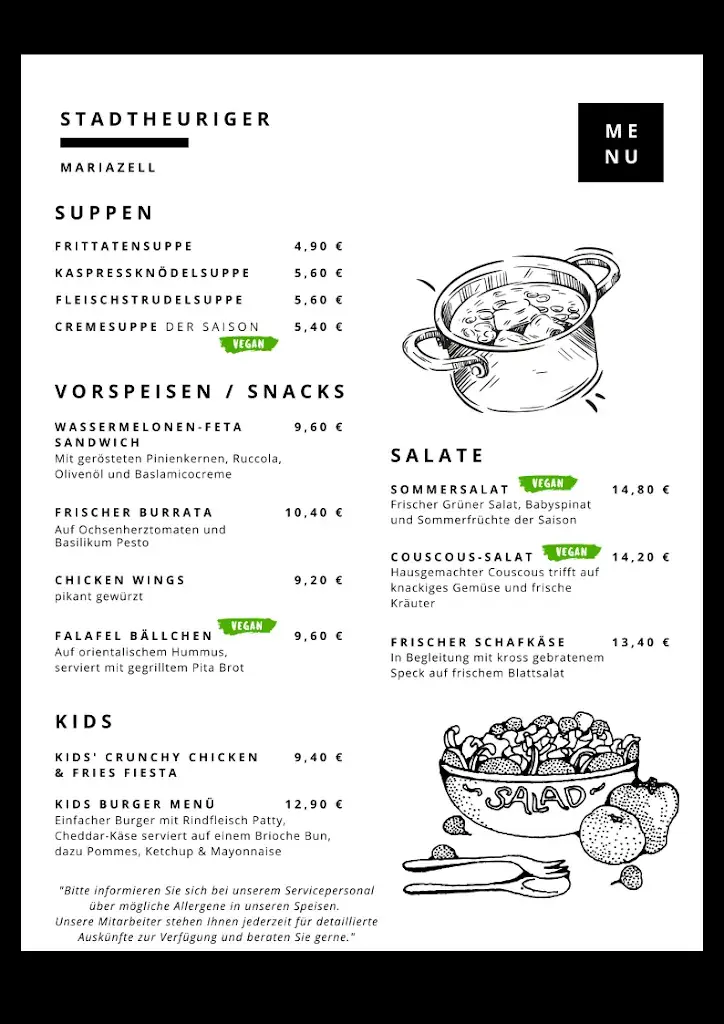 Menu_Stadtheuriger Mariazell_Mariazell_image_1