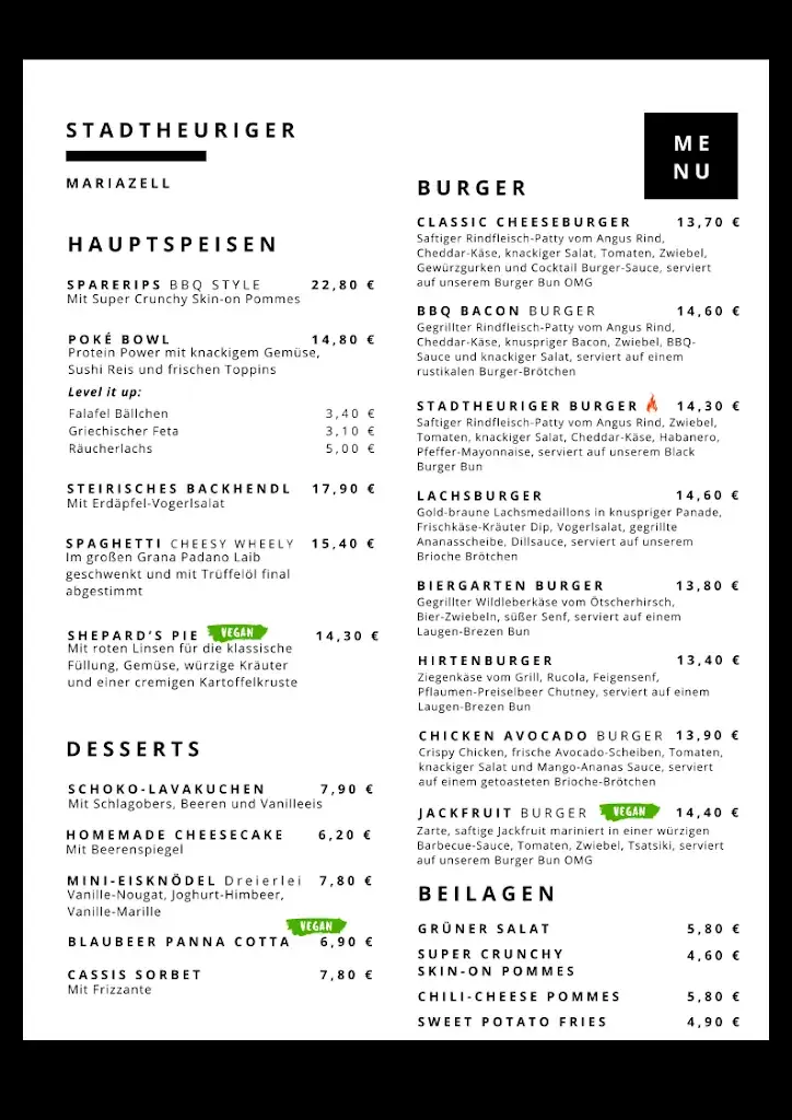 Menu_Stadtheuriger Mariazell_Mariazell_image_2