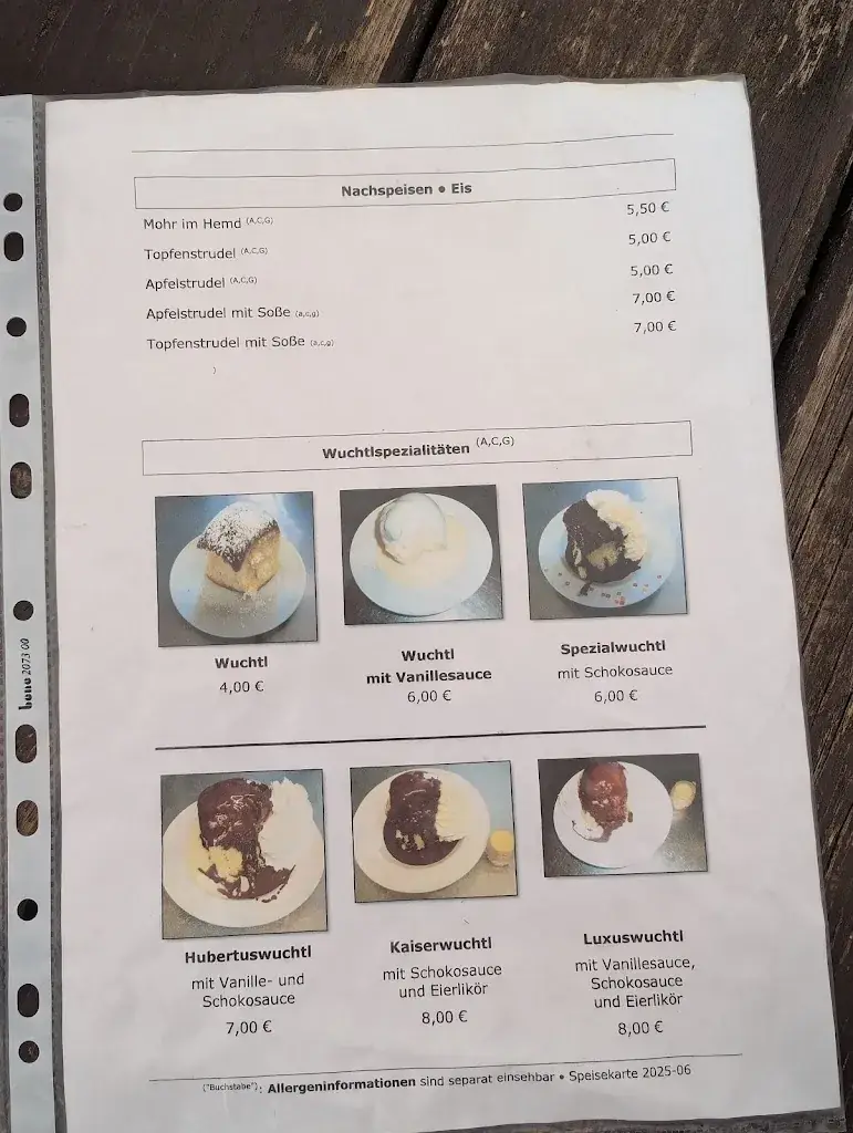 Menu_Zur Wuchtl-Wirtin_Mariazell_immagine_1