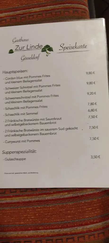 Menu_Gasthaus Zur Linde_Merkendorf_image_2