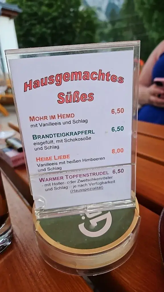 Menu_Gasthof-Restaurant Moser_Mitterndorf im Steirischen Salzkammergut_image_1