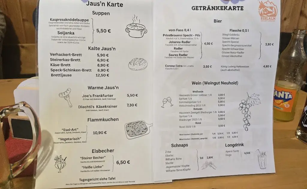 Menu_Eselalm_Mitterndorf im Steirischen Salzkammergut_image_2