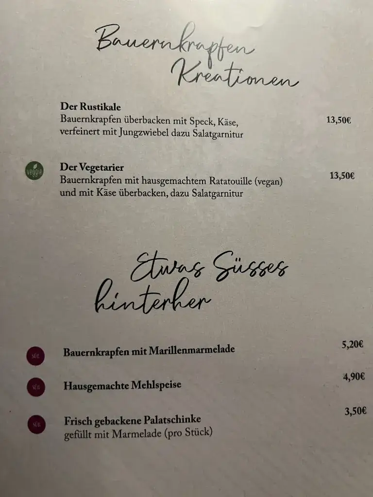 Menu_Singerhauserhütte_Mitterndorf im Steirischen Salzkammergut_image_1