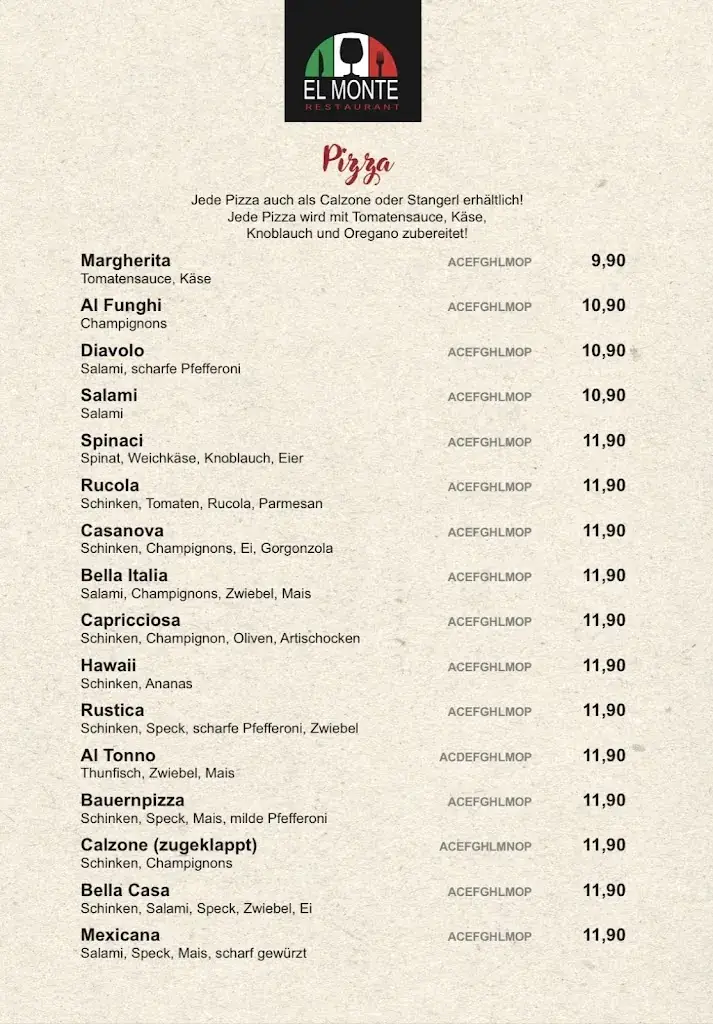 Menu_Restaurant El Monte_Liezen_image_3