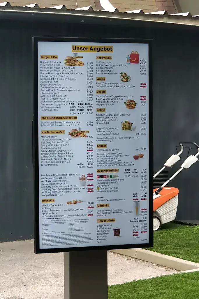 Menu_McDonald’s Liezen_Liezen_immagine_1
