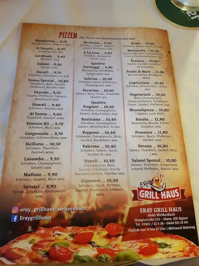 Menü_Pizzeria Fillipo_Liezen_Bild_1