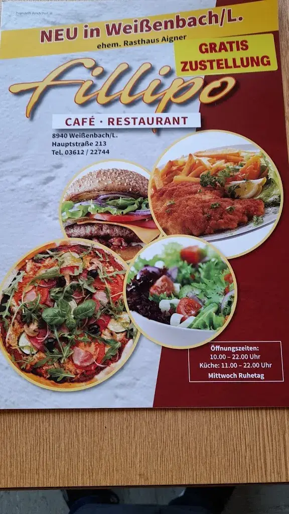 Menü_Pizzeria Fillipo_Liezen_Bild_3