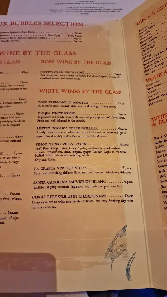 Menu_Rustic Italian Restaurant & Bar_Naas_immagine_2