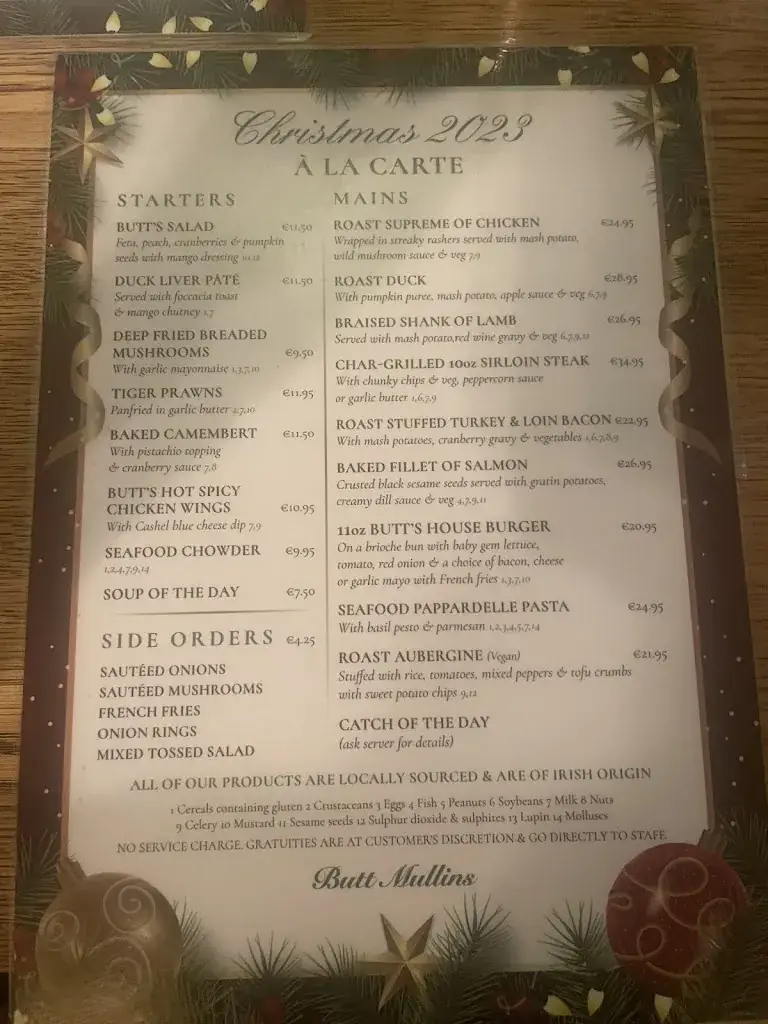 Menu_Butt Mullins_Naas_image_2