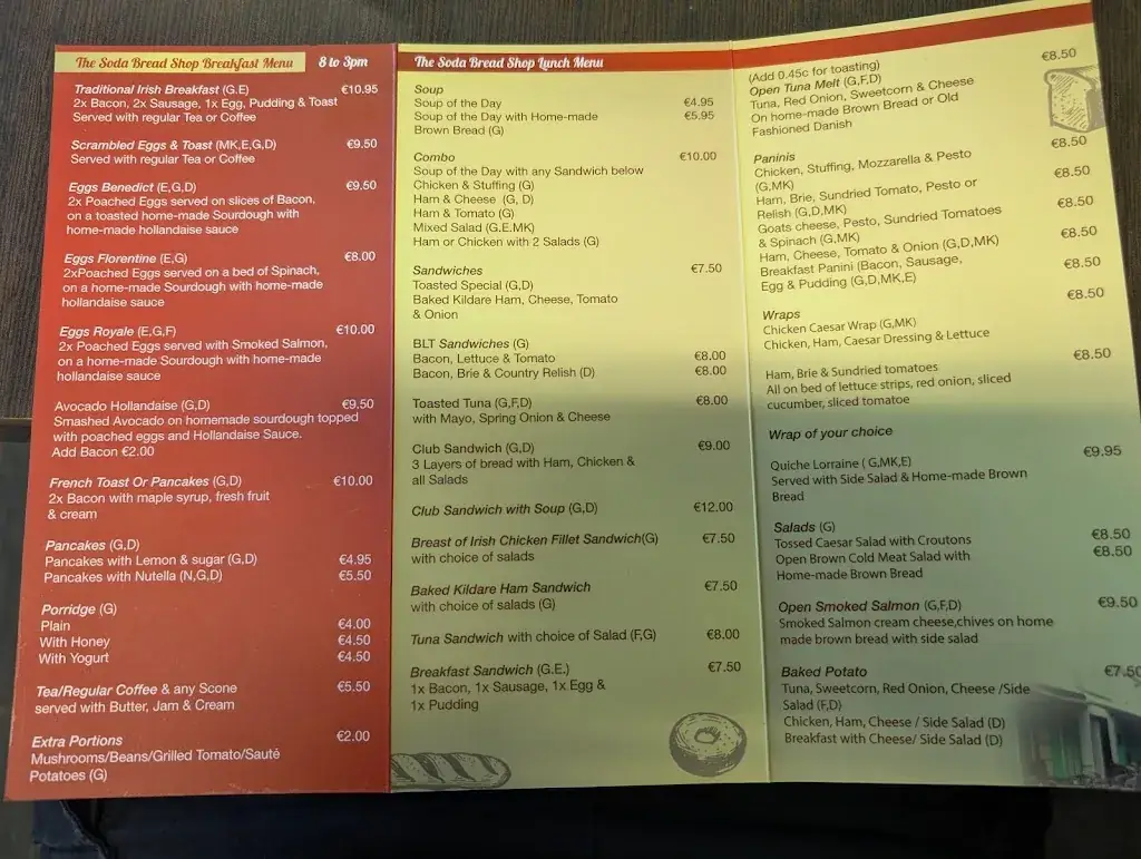 Menu_The Harvest Kitchen_Naas_immagine_1