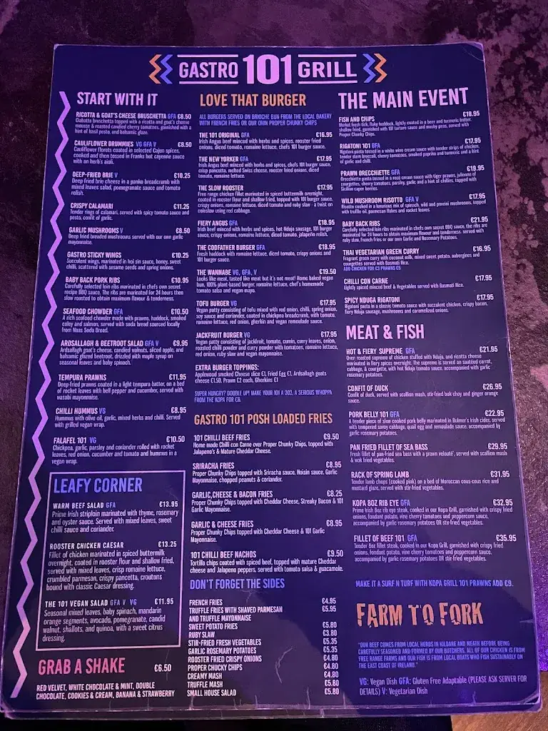 Menü_Gastro 101 Grill_Naas_Bild_2