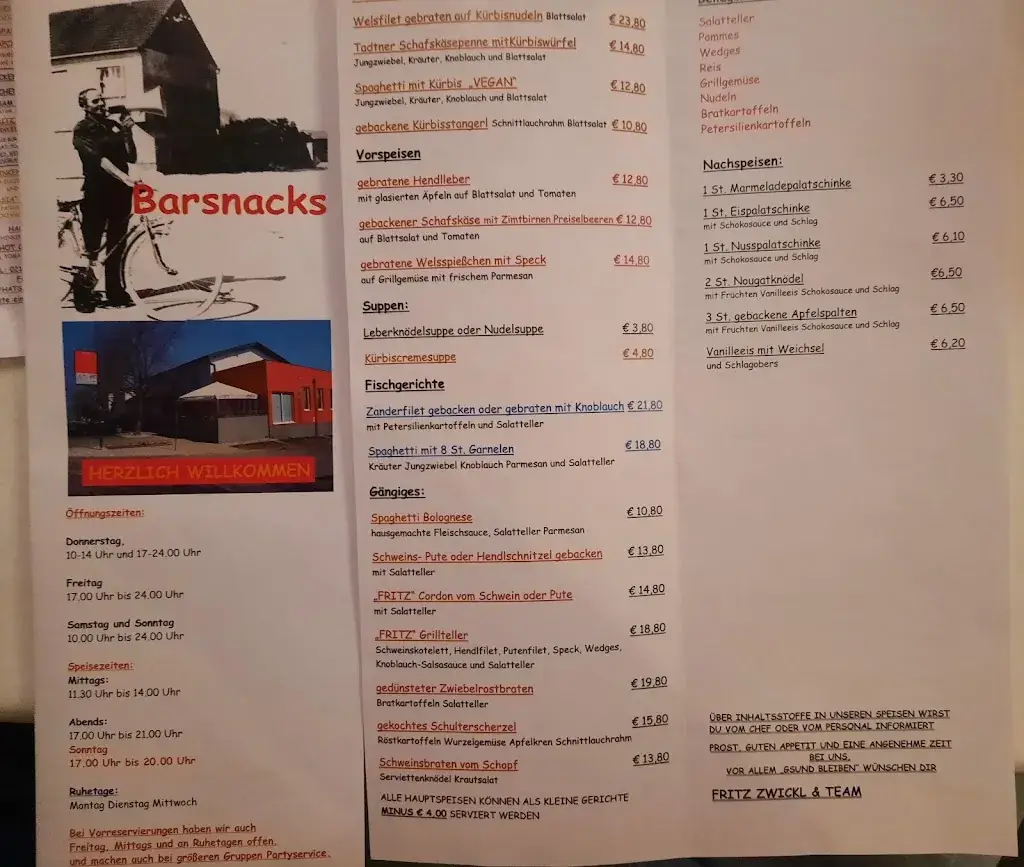 Menu_Càfe - Bar - Restaurant Fritz Zwickl_Tadten_image_4