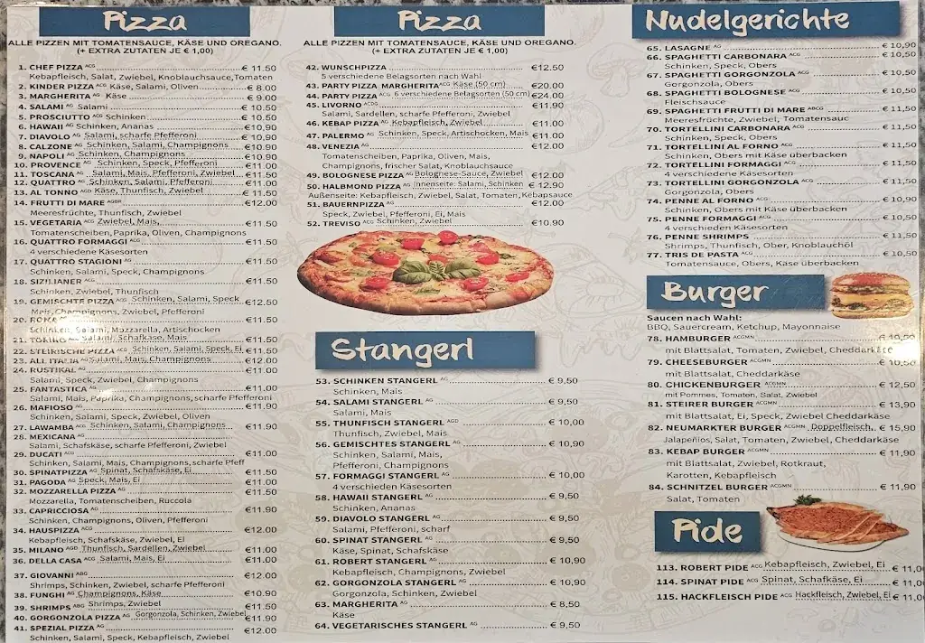 Menu_Pizzeria Roberts_Neumarkt in Steiermark_immagine_1