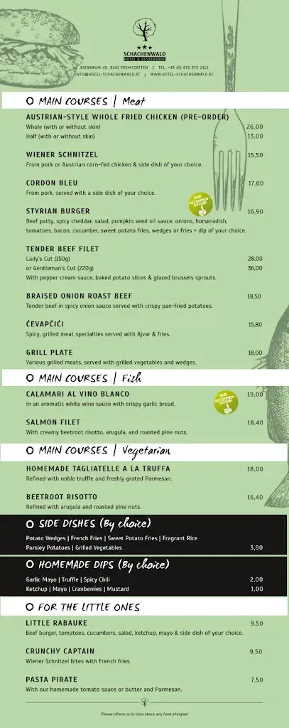 Menu_Restaurant Schachenwald_Oberpremstätten_image_3