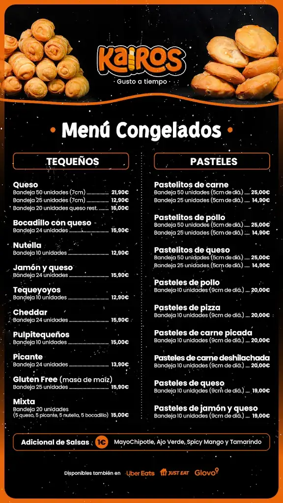 Menu_Tequeños Kairos_Pack_immagine_2