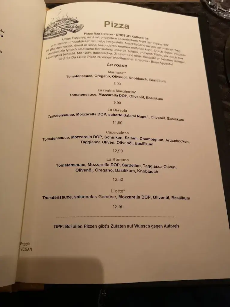 Menu_Da Giulio Linz_Pichling bei Köflach_image_4