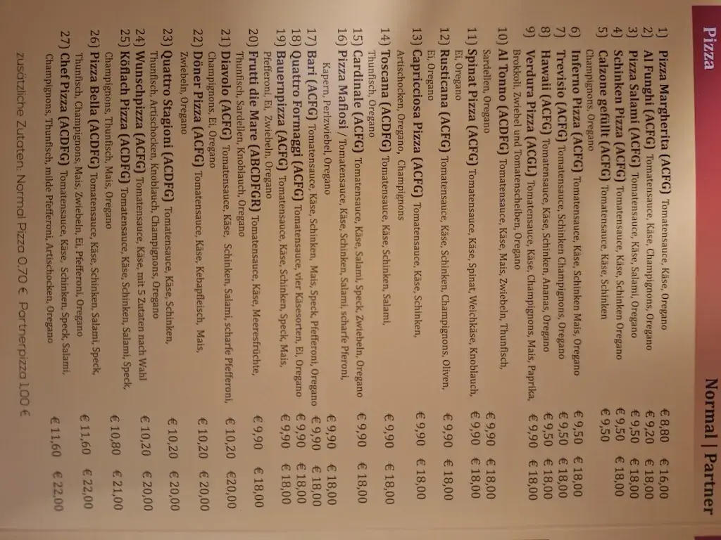 Menu_Pizzeria Bella_Pichling bei Köflach_image_3