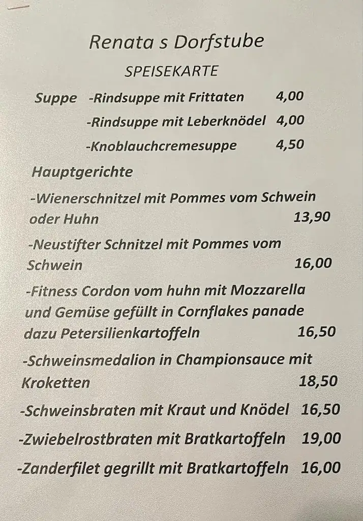 Menu_Renata´s Dorfstube_Tobaj_image_1