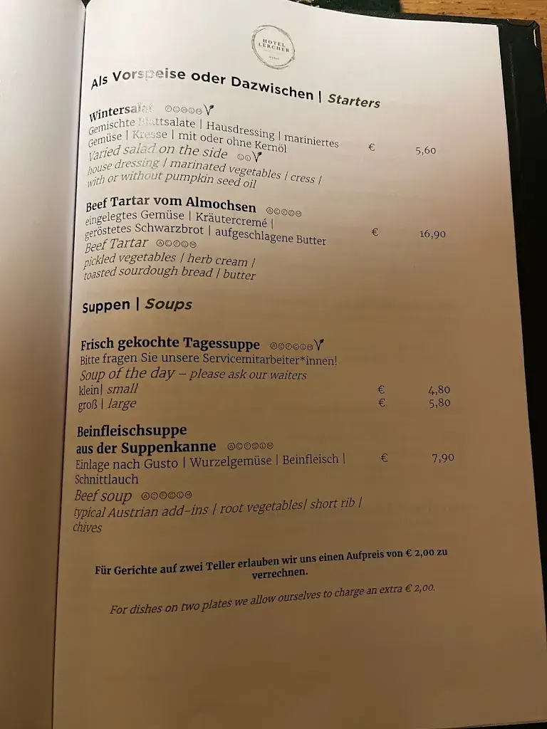 Menu_Lercher's Wirtshaus_Politischer Bezirk Murau_immagine_3