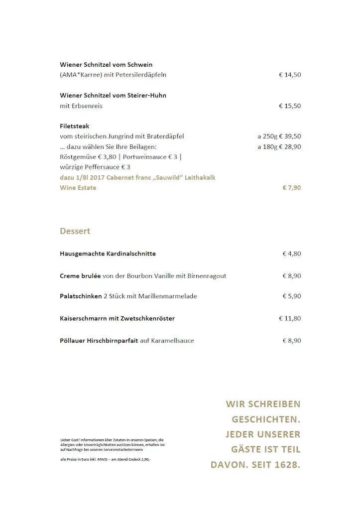 Menu_Berggasthof König Pöllauberg_Pöllauberg_image_1