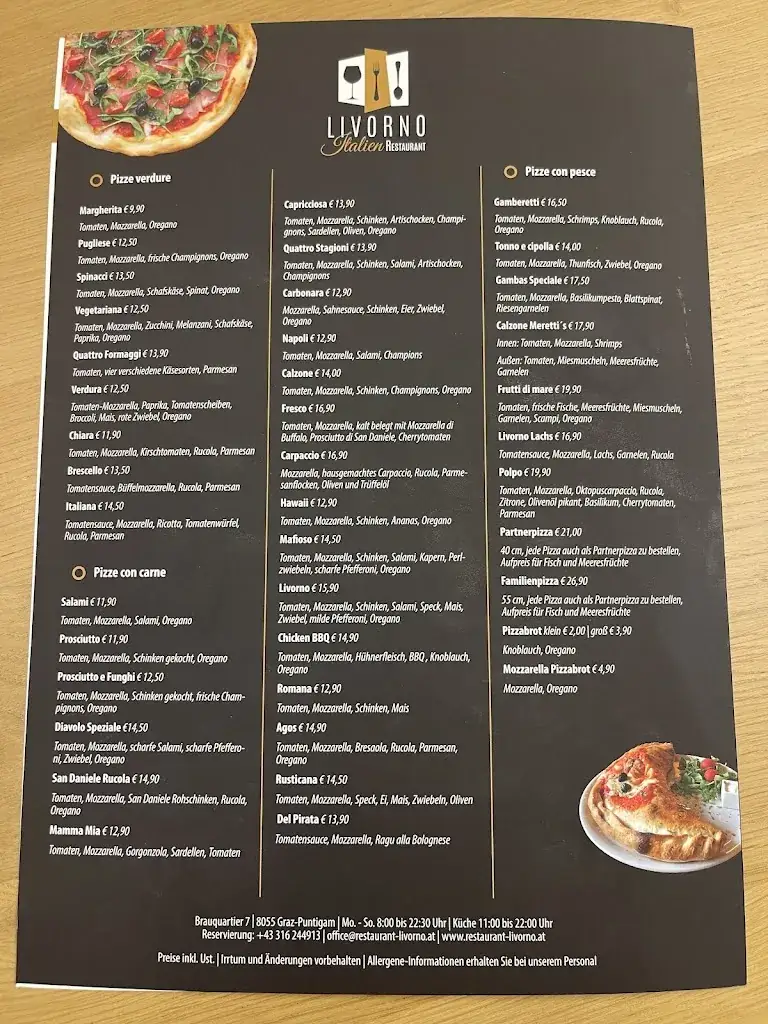 Menu_Restaurant Livorno_Puntigam_image_1