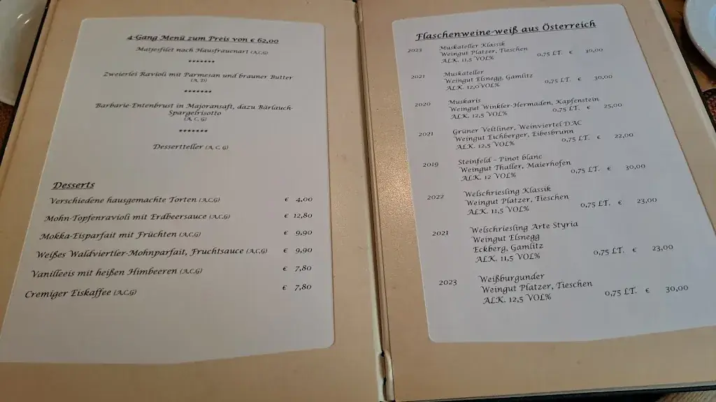Menu_Gasthof Zur Klause_Ratten_image_1