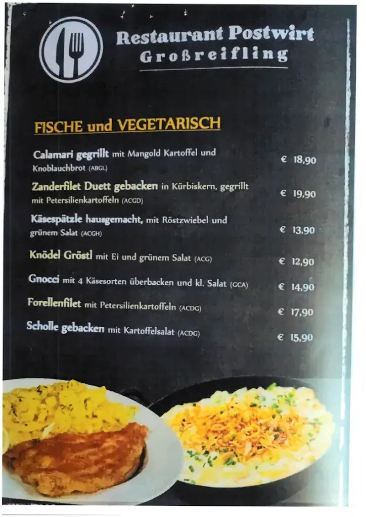 Menu_Postwirt Großreifling_Reifling_immagine_4