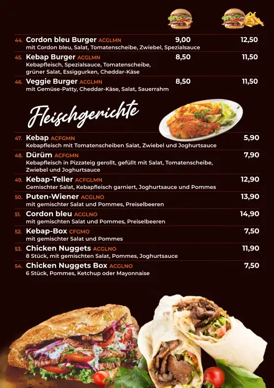 Menu_Mein Bistro_Rottenmann_immagine_1
