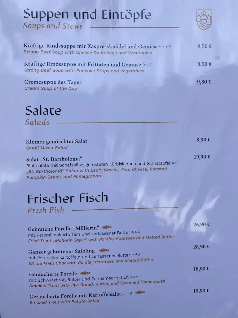Menu_Gaststätte St. Bartholomä_Sankt Bartholomä_image_4