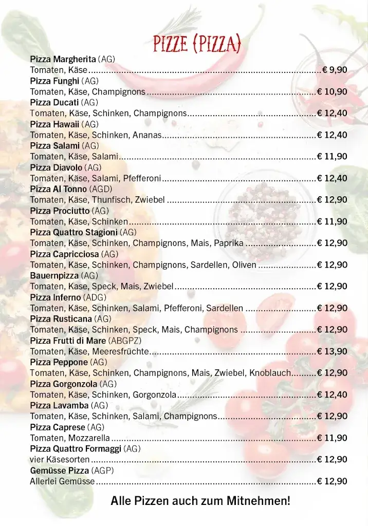 Menu_Pizzeria La Strada - am Kreischberg_Sankt Georgen ob Murau_image_1