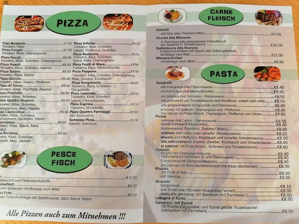 Menu_Pizzeria La Strada - am Kreischberg_Sankt Georgen ob Murau_image_4