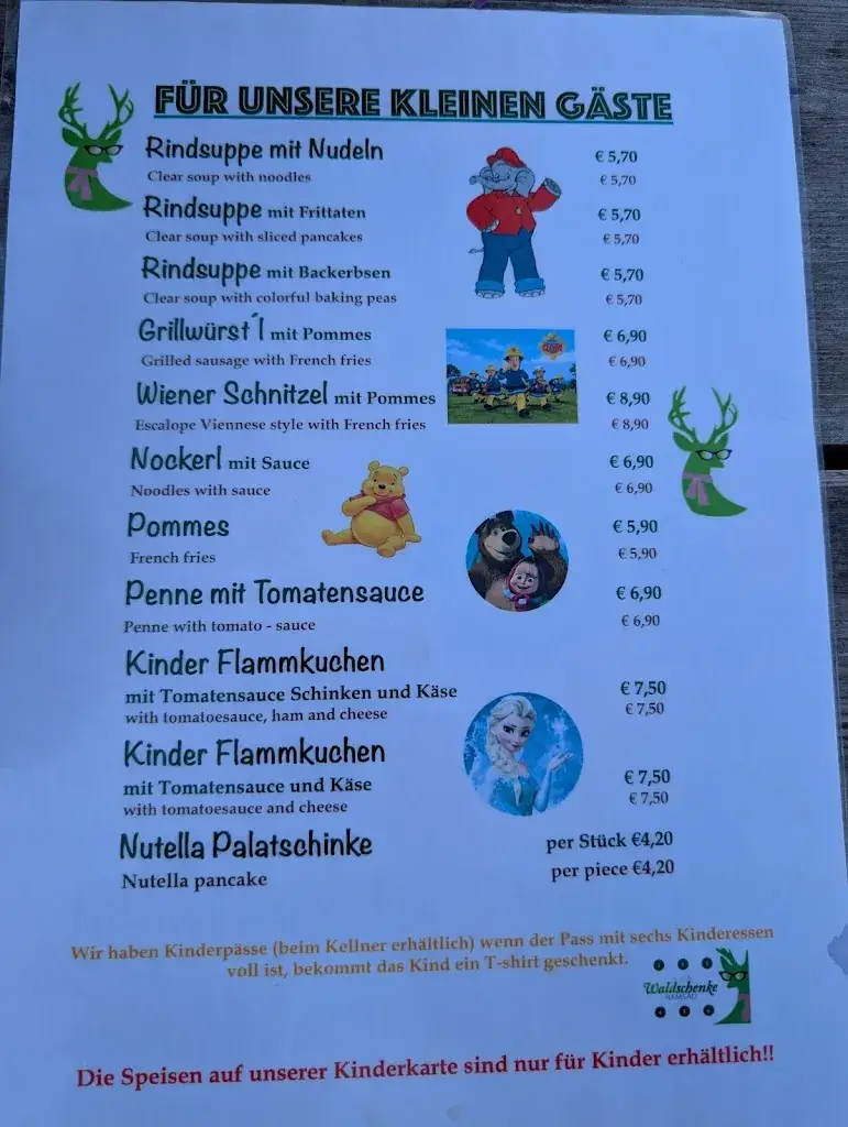 Menu_Waldschenke Ramsau_Ramsau am Dachstein_image_1