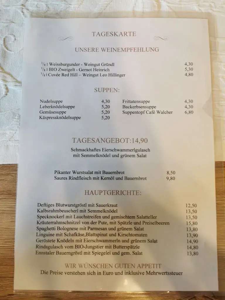 Menu_Cafe-Restaurant Walcher_Ramsau am Dachstein_image_3
