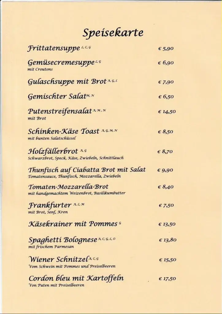 Menu_Zentrum Café Restaurant_Ramsau am Dachstein_immagine_2