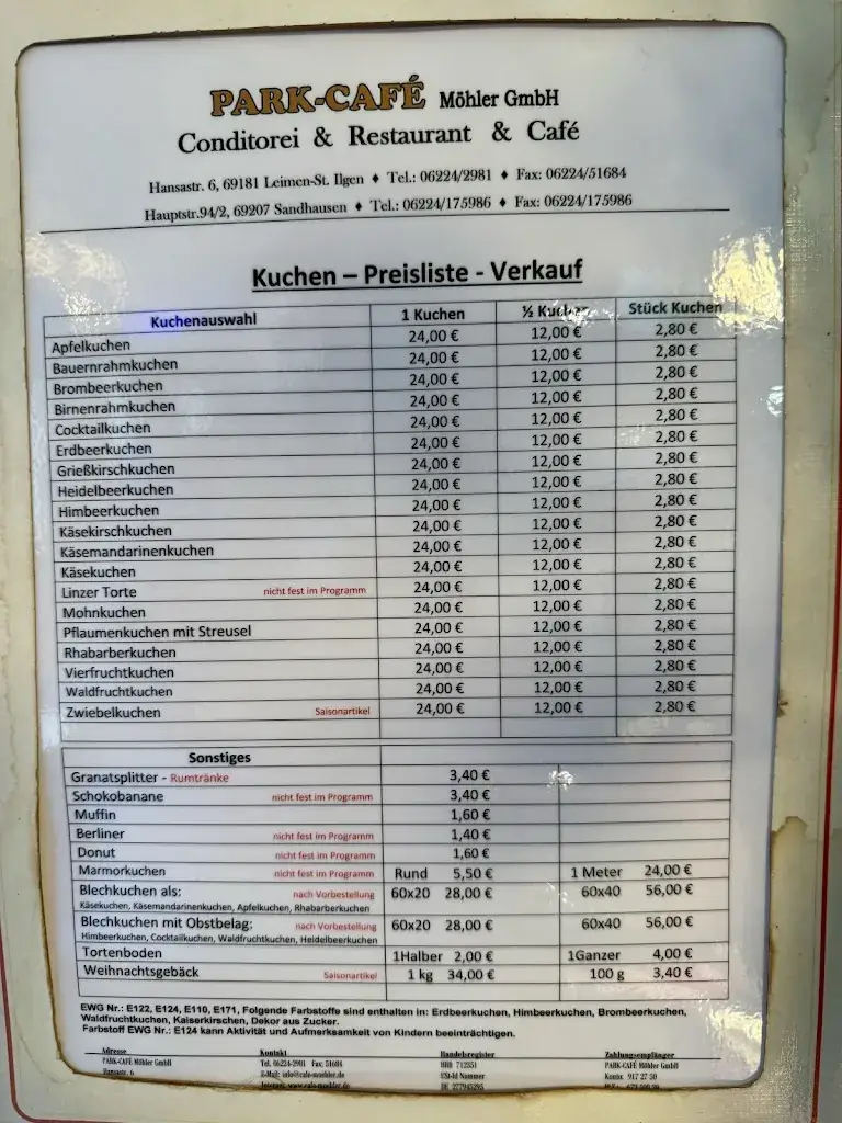 Menu_Park-Café Leimen-St. Ilgen_Sankt Ilgen_immagine_3