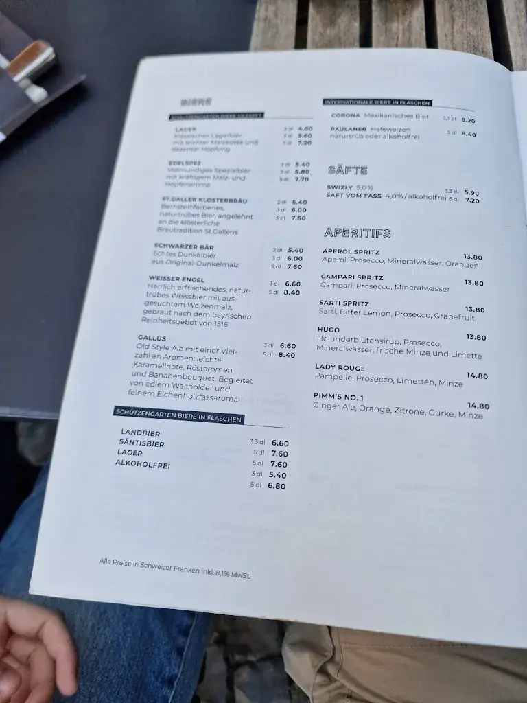 Menu_Restaurant Marktplatz_Sankt Gallen_immagine_4