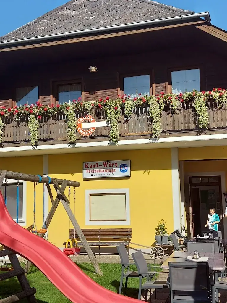 Freizeitanlage Karl-Wirt ristorante a Sankt Kathrein am Offenegg
