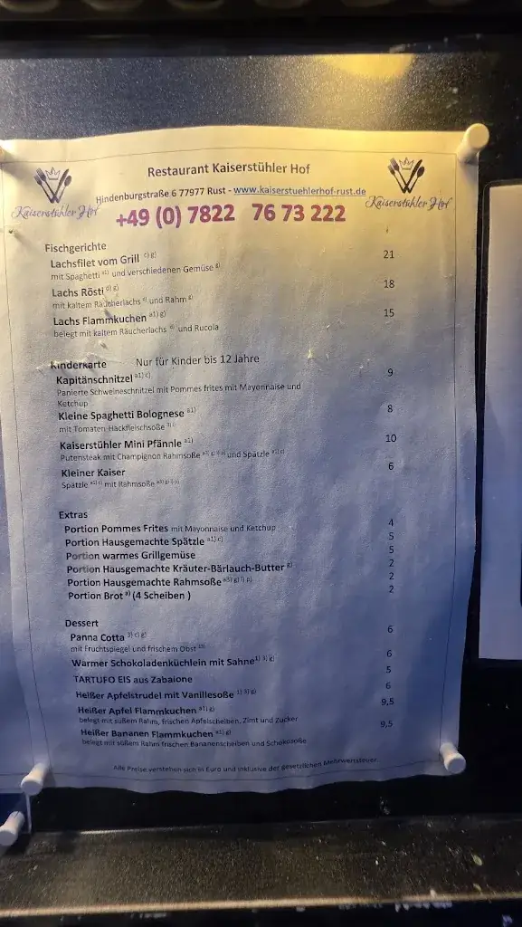 Menu_Kaiserstühler Hof Restaurant Rust_Rust_image_1