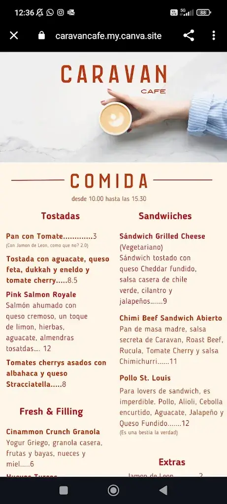 Menu_Caravan Cafe_Sankt Martin_image_3