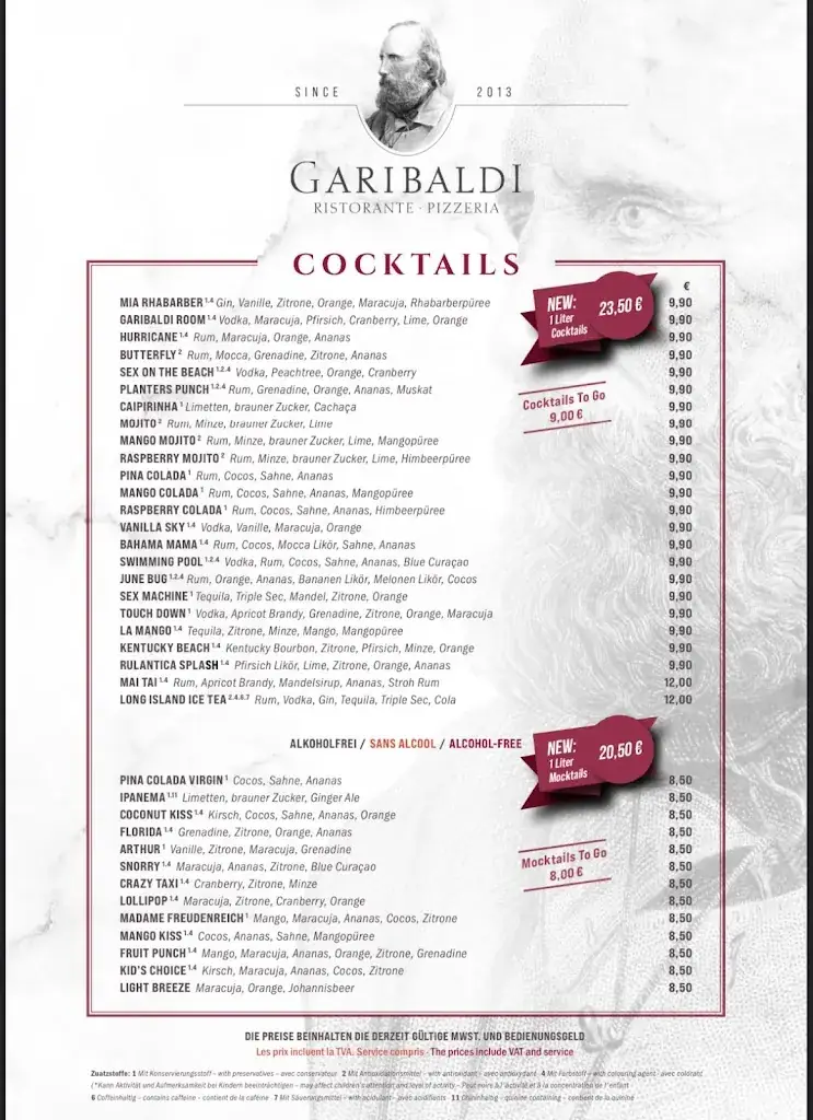 Menu_Pizzeria-Ristorante Garibaldi_Rust_image_1