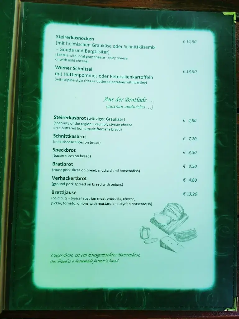 Menu_Jausenstation Hansenalm_Sankt Nikolai im Sölktal_image_1